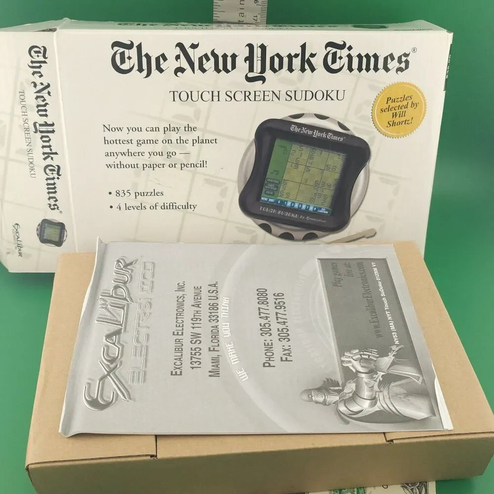 Excalibur touch sudoku